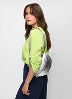 Sequin Pockets Linen Blouse