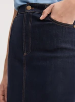 Jupe crayon en jean