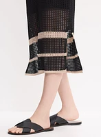 Joseph Ribkoff - Jupe en tricot ajouré
