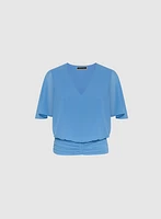 Blouse à manches évasées