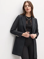 Long Metal Accent Jacket