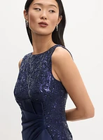 Robe de soirée à paillettes