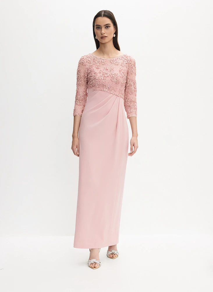 Soutache Embroidered Dress