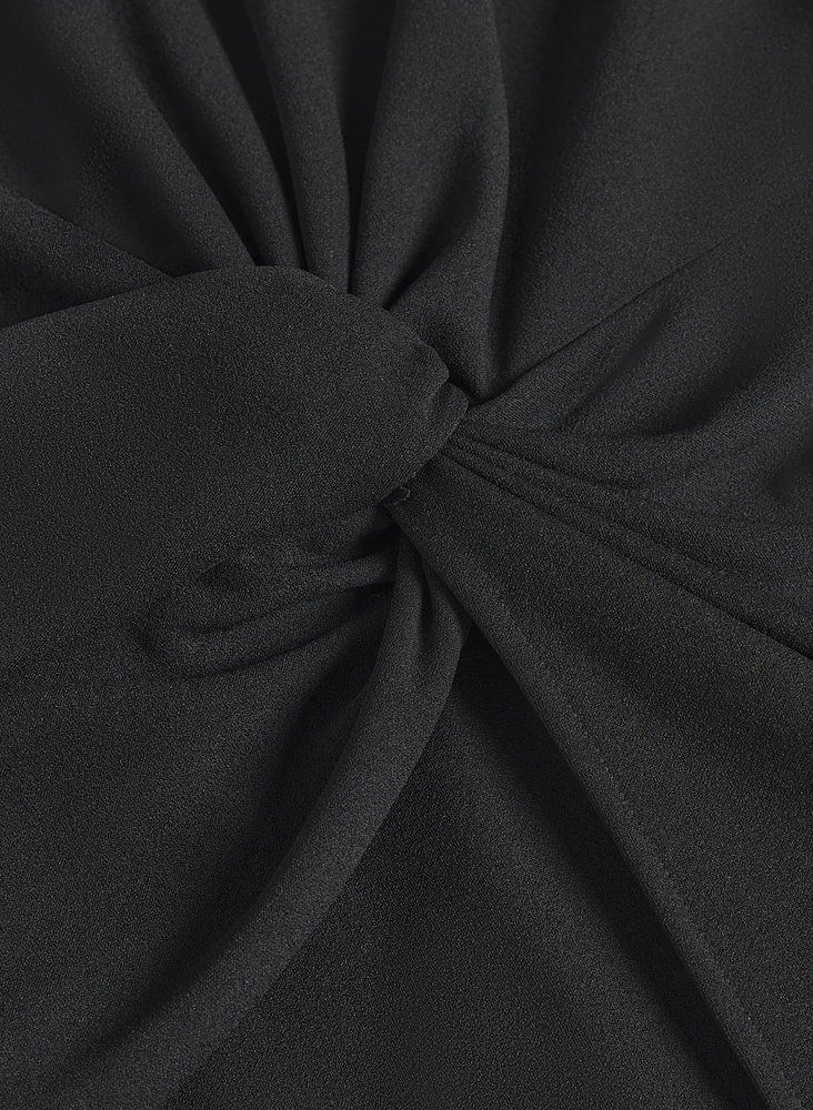 Robe en jersey à manches cloche