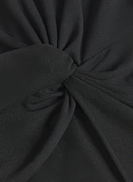 Robe en jersey à manches cloche