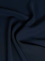 Blouse sans manches en crêpe