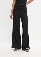 Contrast Striped Trim Pants