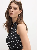 Polka Dot Maxi Dress