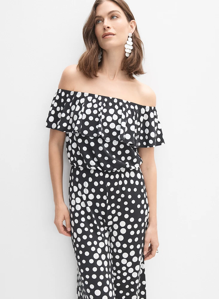 Polka Dot Jumpsuit