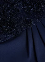 Robe de soirée à broderies