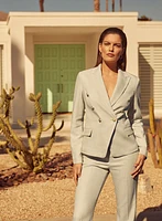 Blazer à double boutonnage