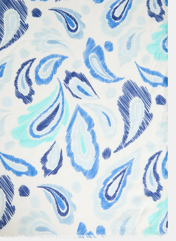 Foulard à motif paisley