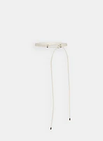 Ceinture fine à nouer