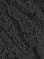 Lace & Crepe Jumpsuit