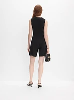 Joseph Ribkoff - Buckle Waist Jumpsuit