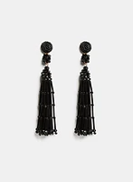 Beaded Tassel Earrings