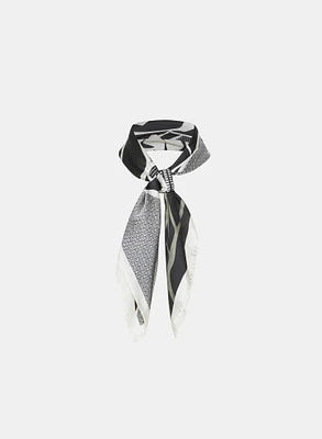 Rose Print Scarf