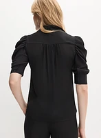 Stand Collar Blouse