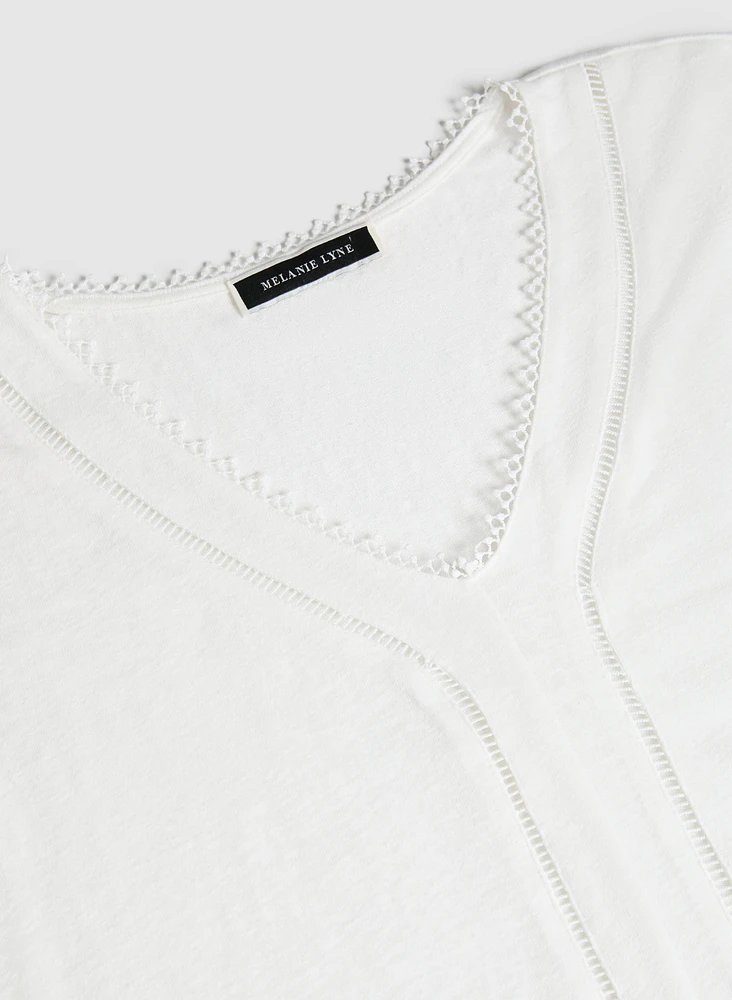 Crochet Trim Top