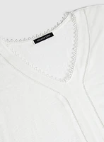 Crochet Trim Top