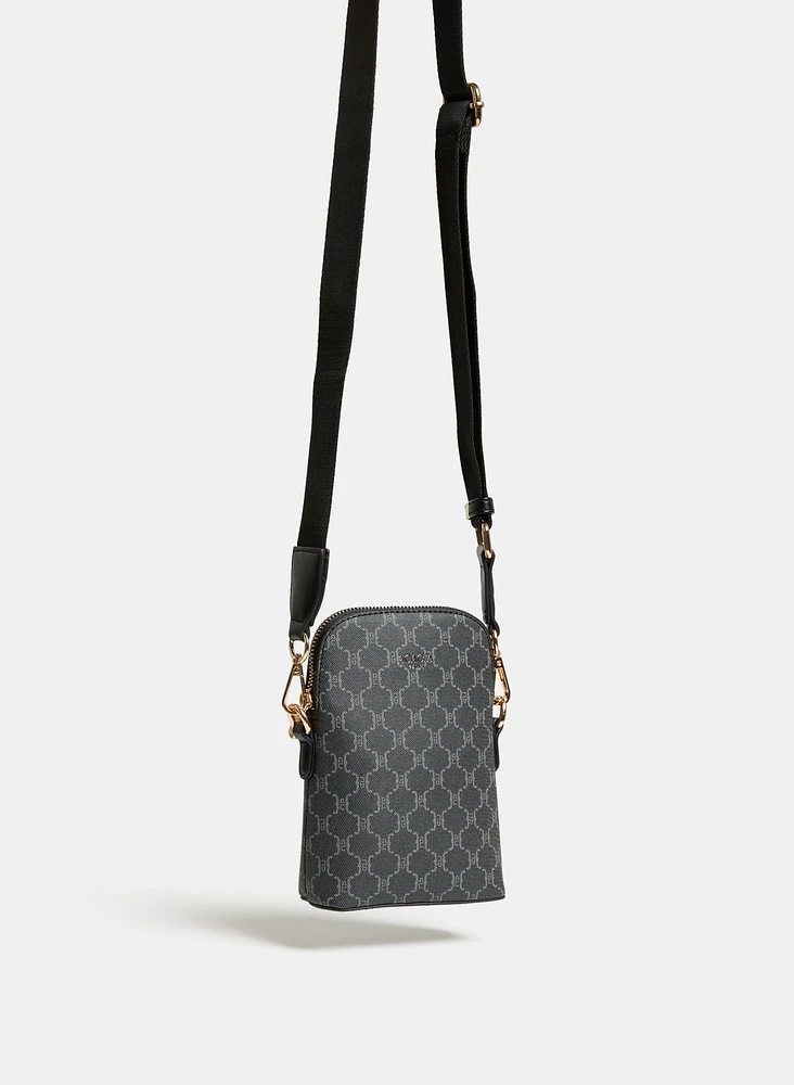 Monogrammed Phone Bag