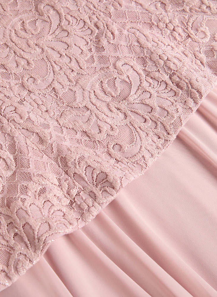 Lace & Chiffon Dress