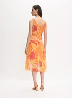 Joseph Ribkoff - Printed Chiffon Dress