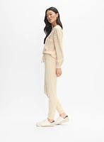 Pantalon style jogger à enfiler