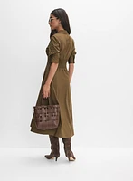 Cotton Shirt Dress