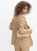Blazer en lin extensible