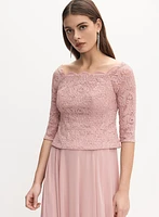 Lace & Chiffon Dress