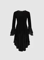 Droptail Chiffon Tunic