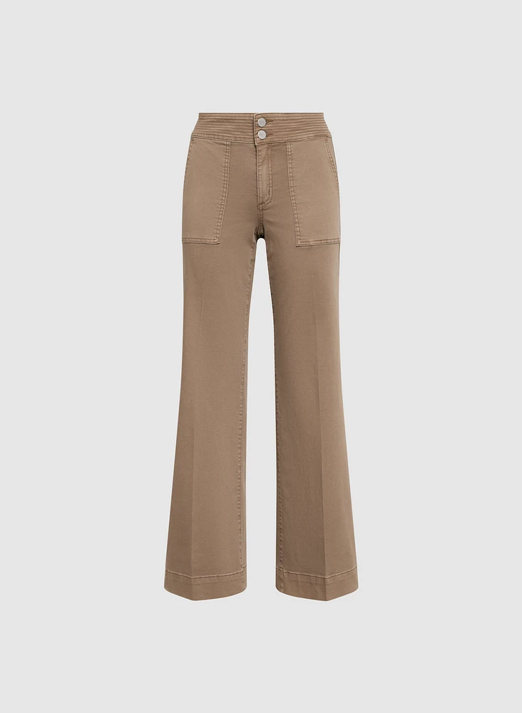 Wide-Leg Trouser Jeans