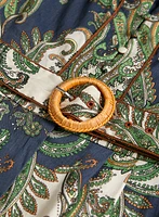 Short Paisley Jumpsuit