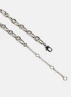 Collier à maillons irréguliers