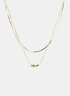 Double Chain Necklace