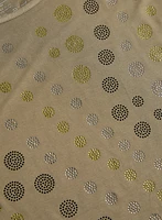 T-shirt à motif pois en strass