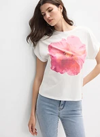 Floral Front T-Shirt