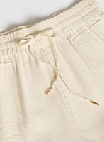 Crinkle Modal Capris