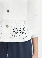 Joseph Ribkoff - Denim Peplum Jacket