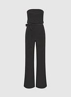 Strapless Jersey Jumpsuit