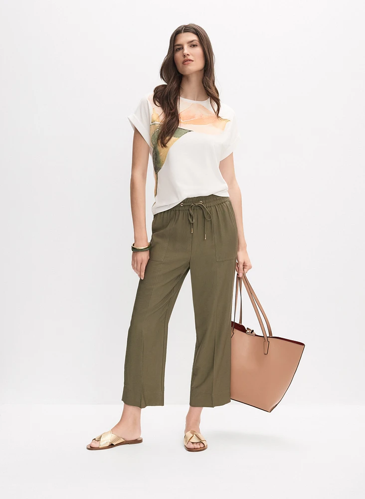 Lily Print T-Shirt
