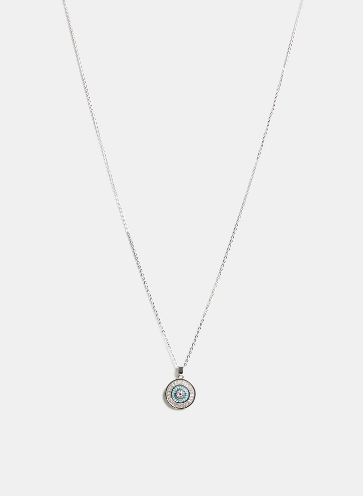 Cubic Zirconia Pendant Necklace