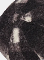 Casquette gavroche à motif carreauté