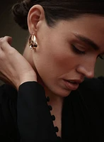 Twist Hoop Earrings