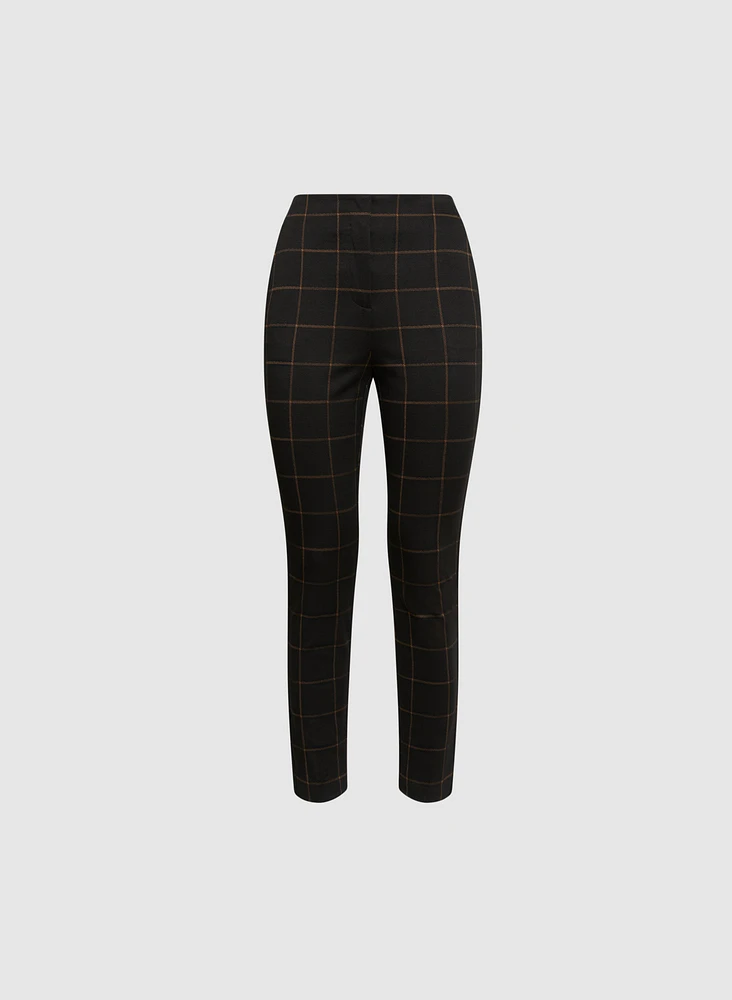 Pantalon Juliette à carreaux