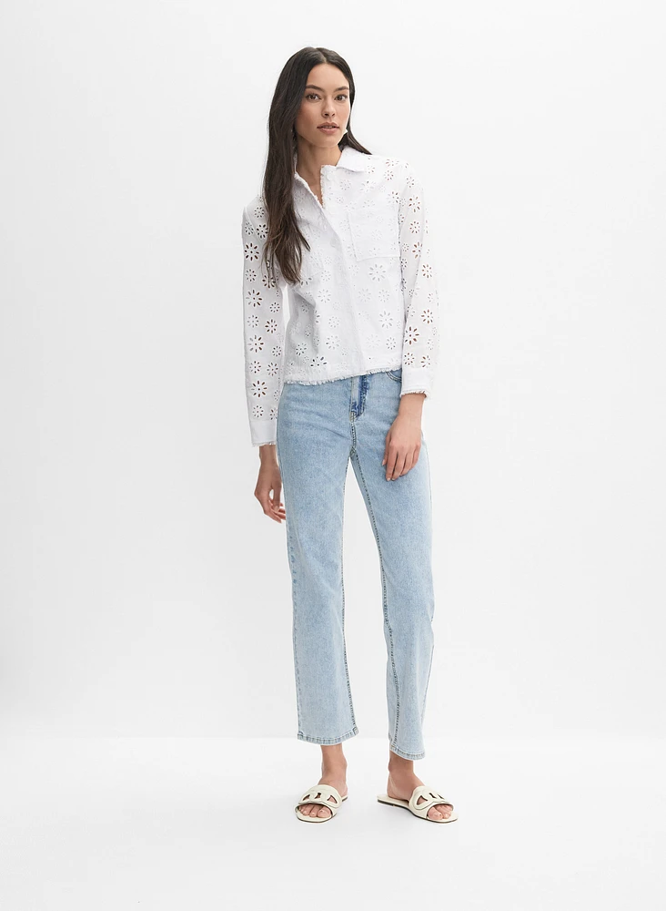Floral Embroidered Jacket