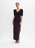 Soutache Embroidered Dress