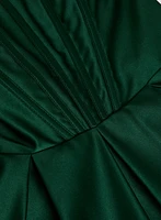 Robe de soirée en satin