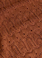 Pull léger en tricot ajouré